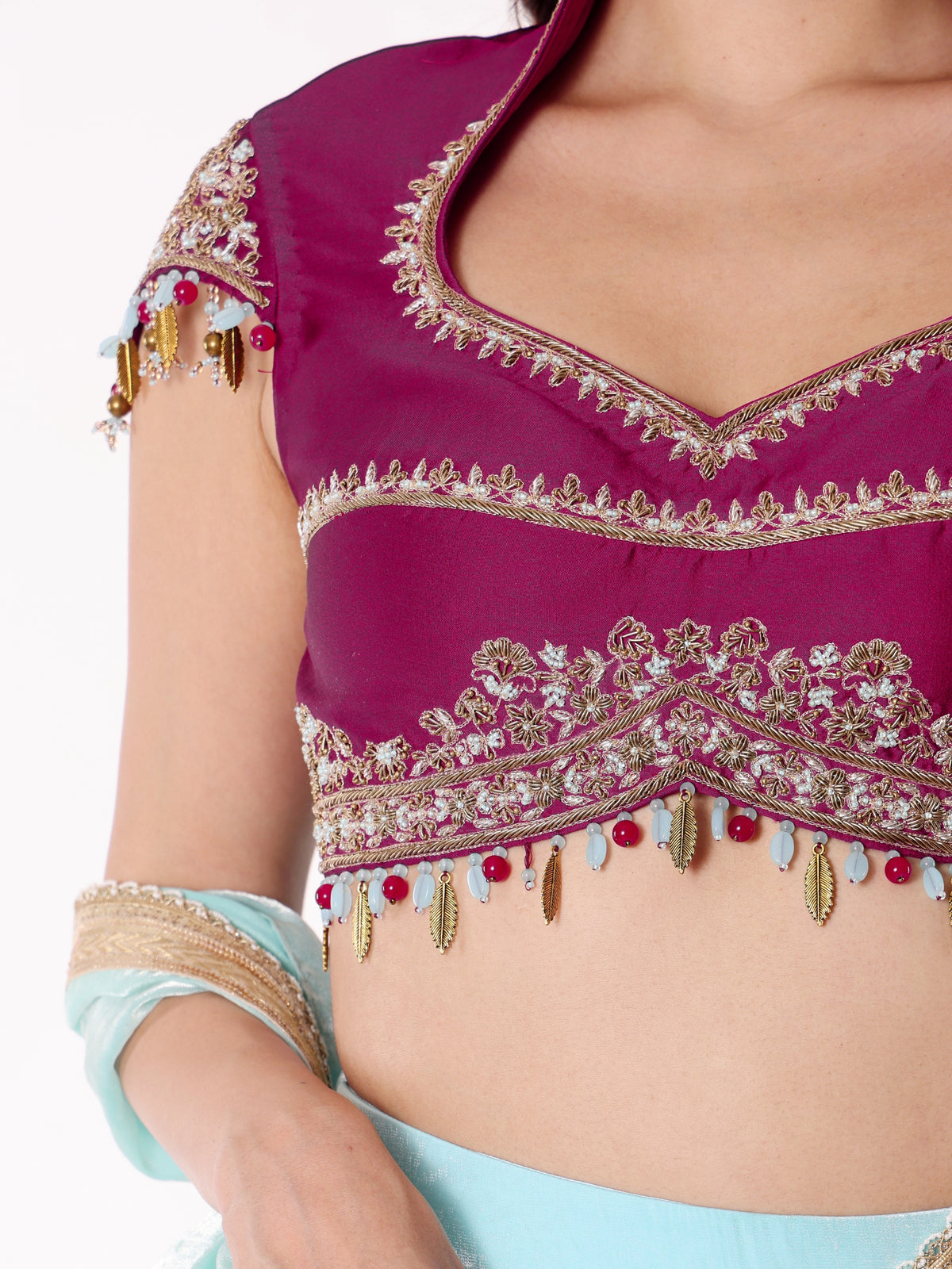 Kaya - Pink Topaz Blouse