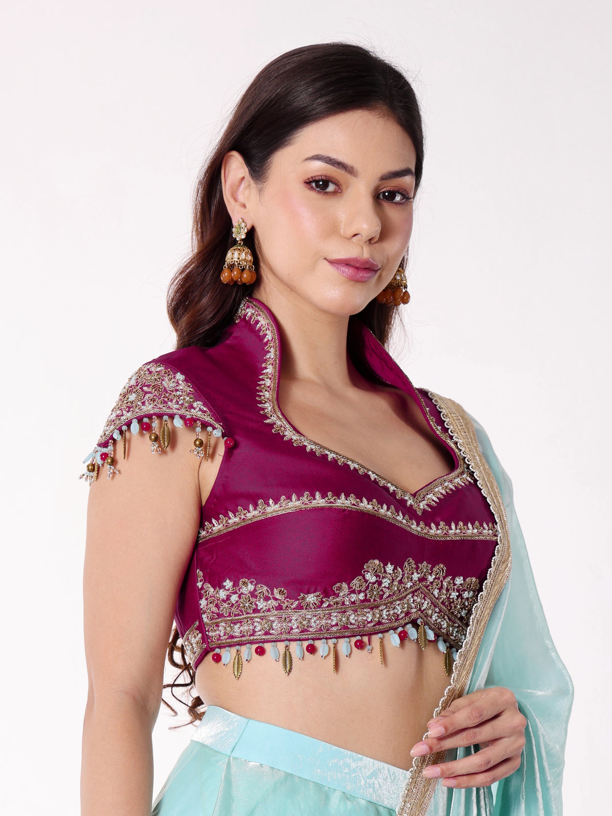 Kaya - Pink Topaz Blouse