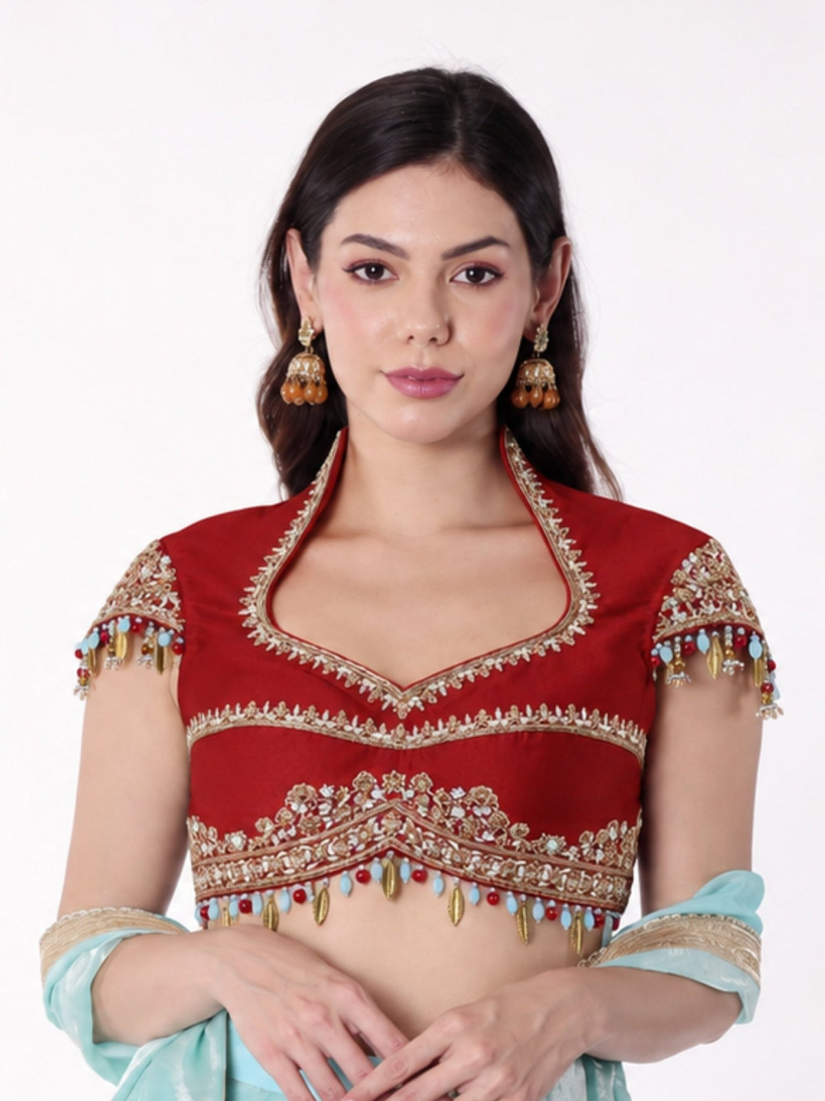 Kaya - Pink Topaz Blouse - truzee