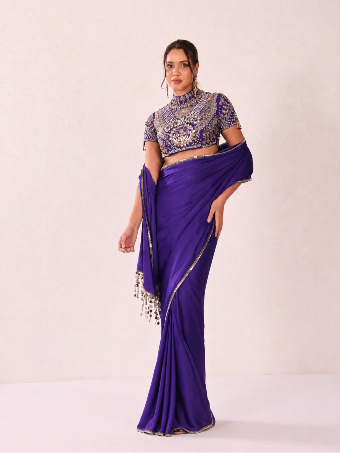 Kohinoor Blouse Saree Set