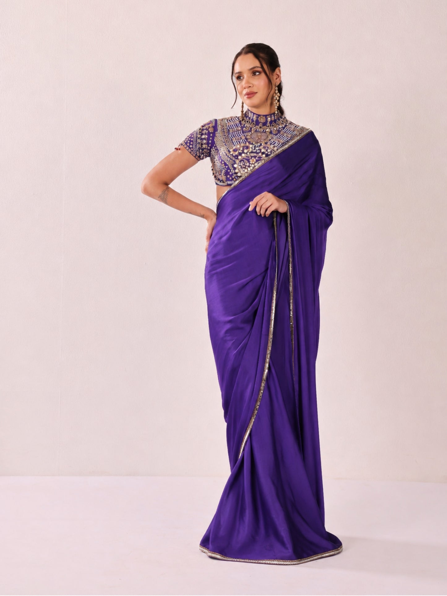 Kohinoor Blouse Saree Set