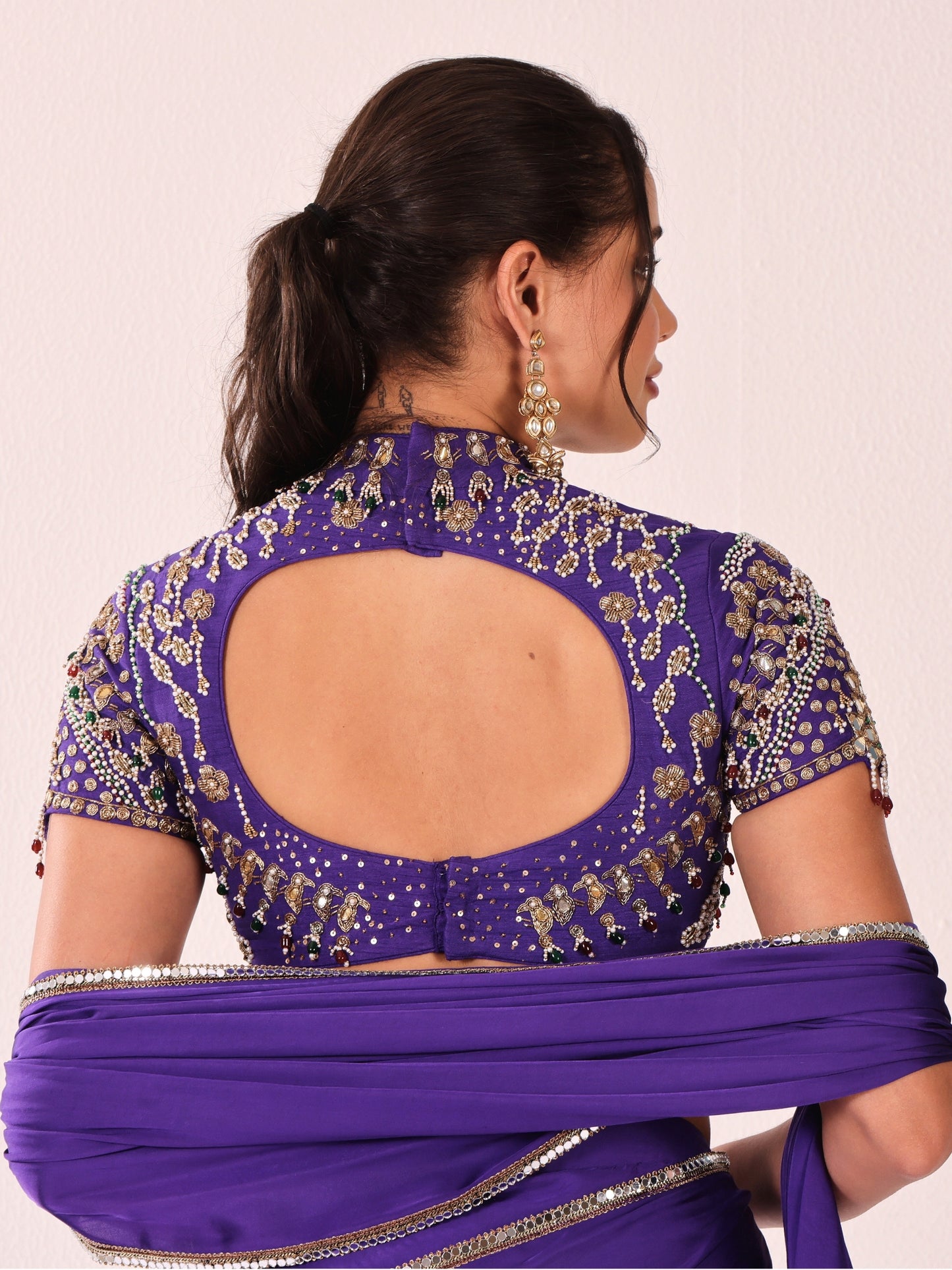 Kohinoor Blouse Saree Set