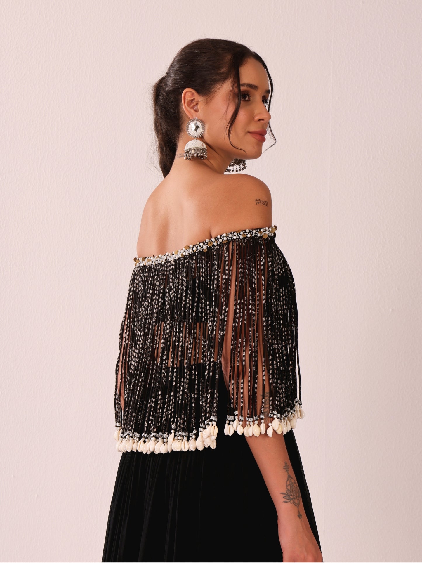 Desert Moon - Tassle Blouse Lehenga Set