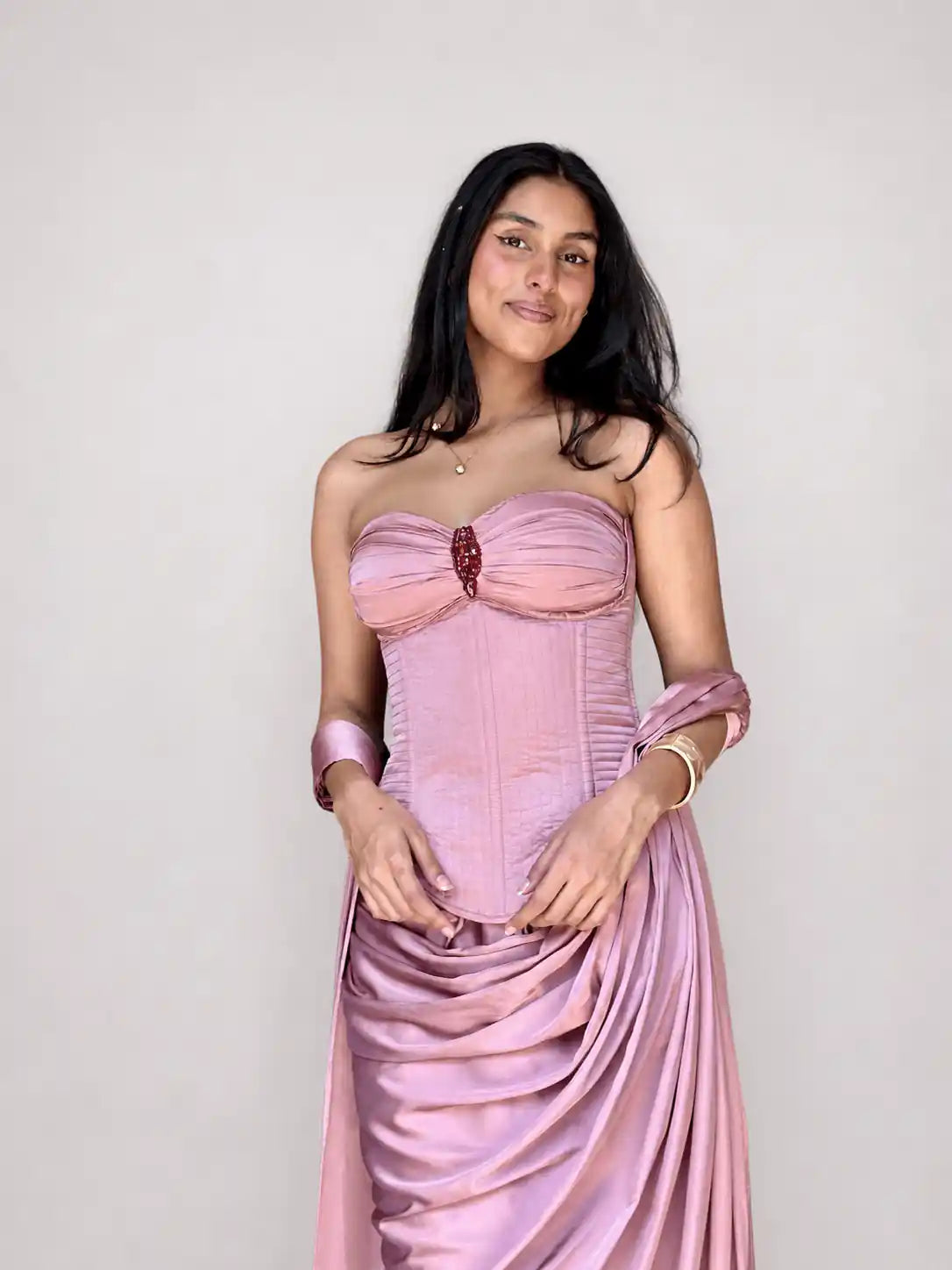 Luna Blush Corset - truzee
